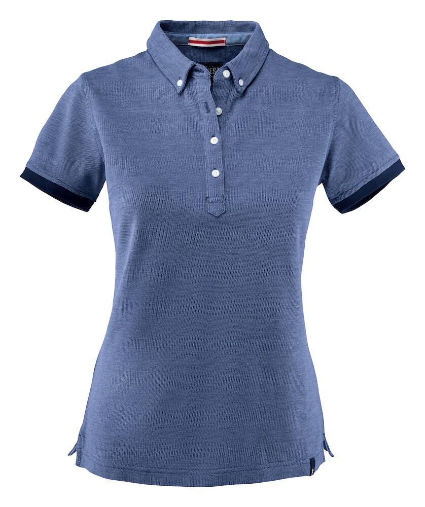 Larkford
Polo Pique Dames Donkerblauw Mêlée XL