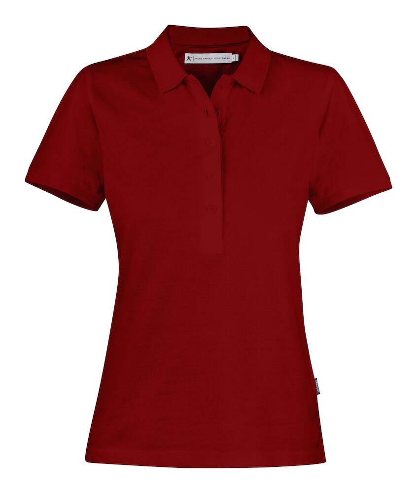 Neptune 
Polo Pique Dames Donkerrood XL