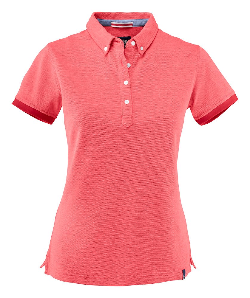 Larkford
Polo Pique Dames Rood Mêlée XL