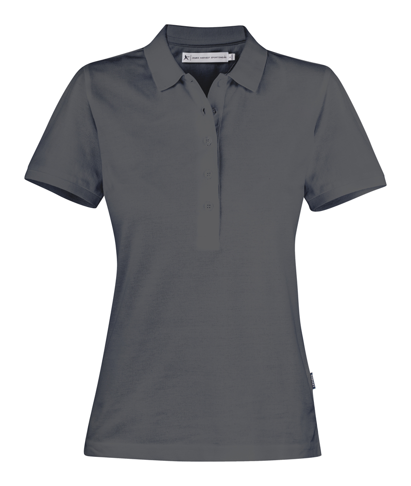 Neptune  Polo Pique Dames - Antraciet