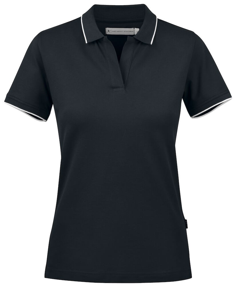 Greenville 
Polo Dames Zwart XL