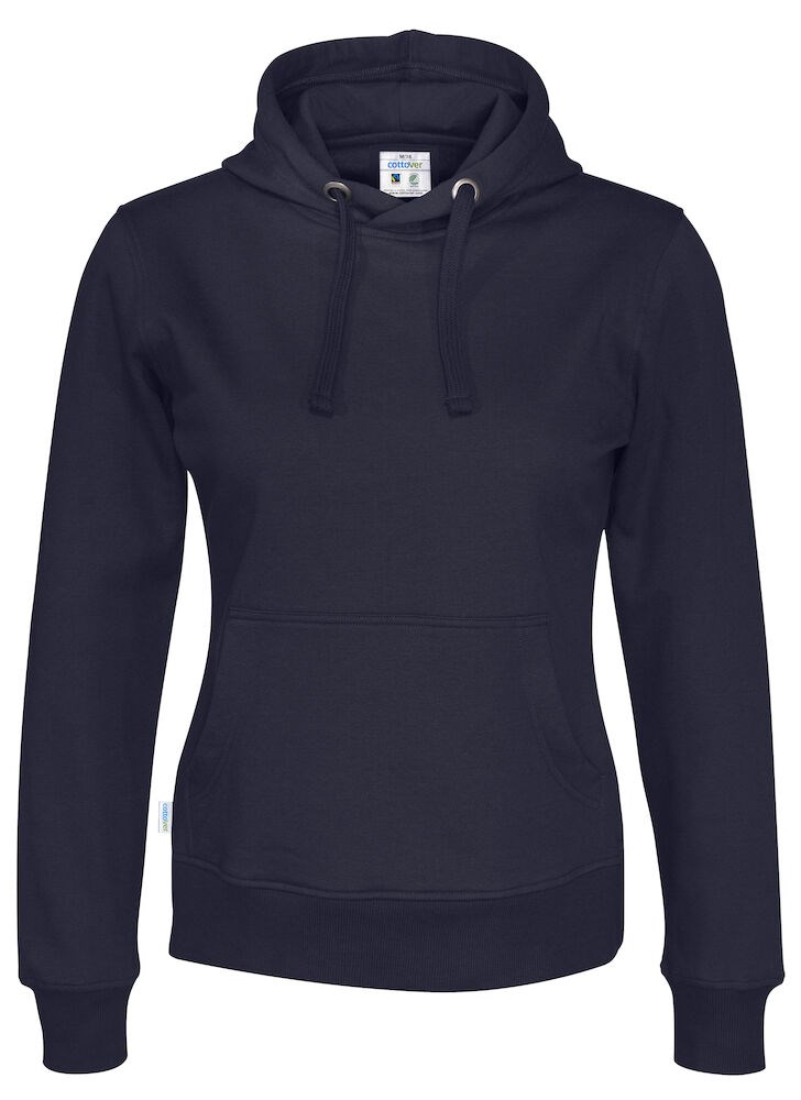 COTTOVER HOOD LADY NAVY XL