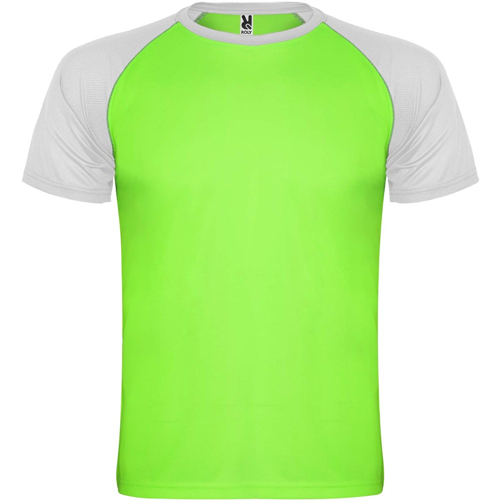 Fluor groen, Wit