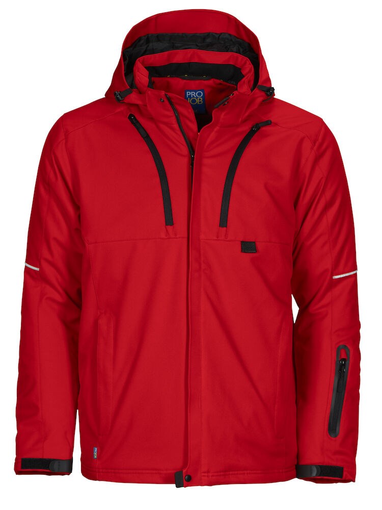 3407 3 LAYER PADDED JACKET RED 4XL